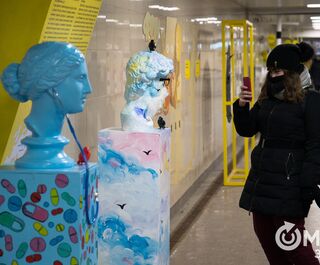 В омском метро наблюдали мурмурацию известных людей