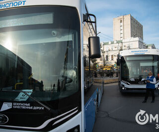 На маршруты по Левобережью и Чкаловскому выйдут новые троллейбусы