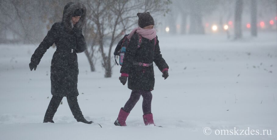 Под Омском дети добираются до школы 3 км по сугробам, за проблему взялись прокуроры