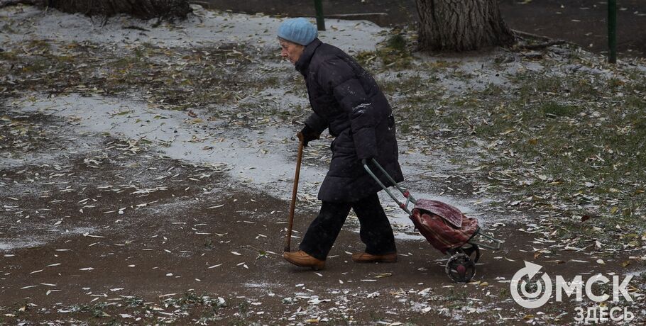 В Омске всю неделю будет идти снег при плюсовой температуре