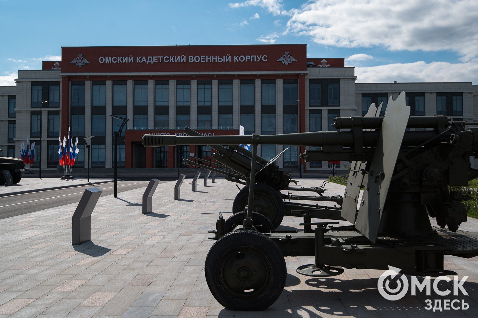 Здание кадетского корпуса Омск