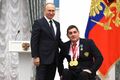Омский паралимпиец получил награду от президента России