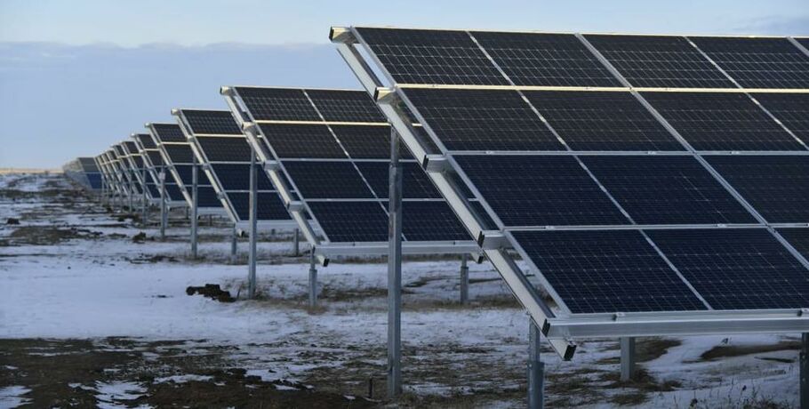 Вторую крупную солнечную электростанцию открыли в Омской области