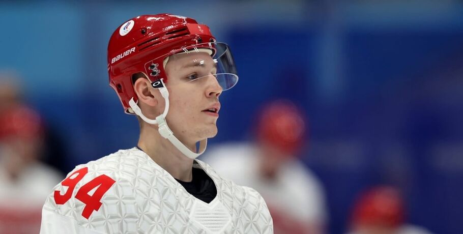 Омский хоккеист поставил точку в матче Россия - Дания