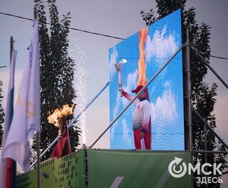 В Омске зажёгся огонь Всероссийских сельских игр