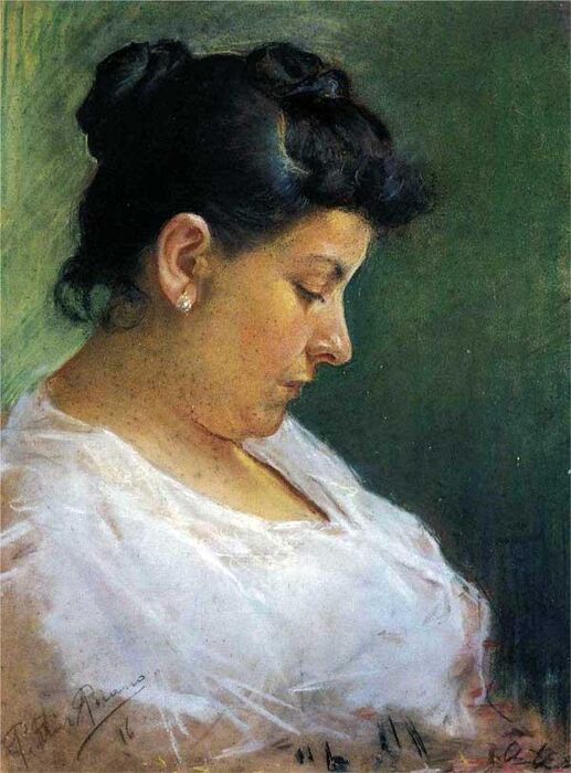 Портрет матери художника, 1896 г.