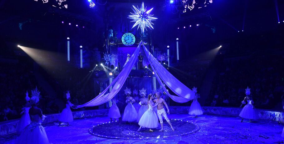"Тайна новогодней звезды" в Омском цирке