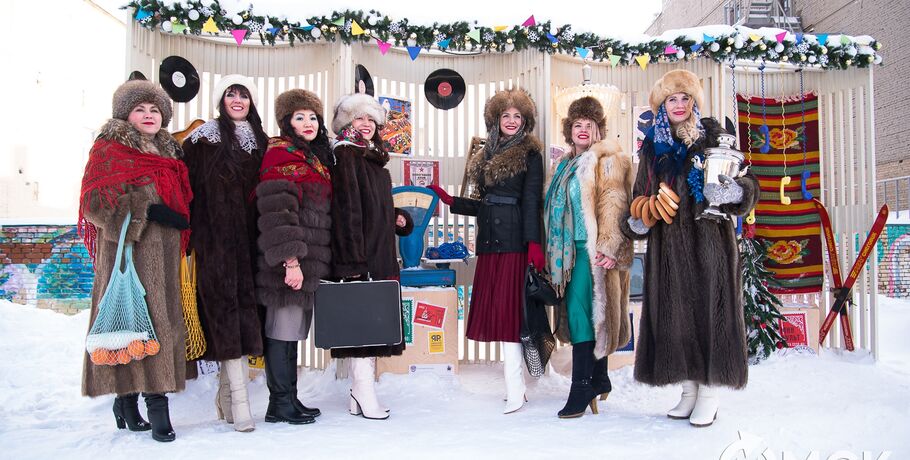 Советское дефиле: в центре Омска прошёл необычный модный показ