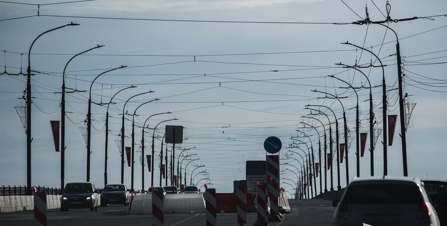 На Ленинградском мосту появятся разделительные блоки