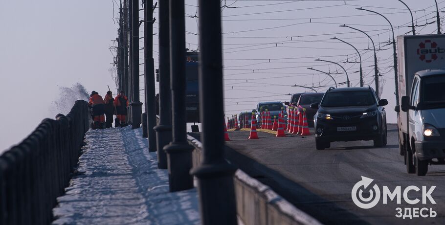 У Ленинградского моста перекроют ещё одну дорогу