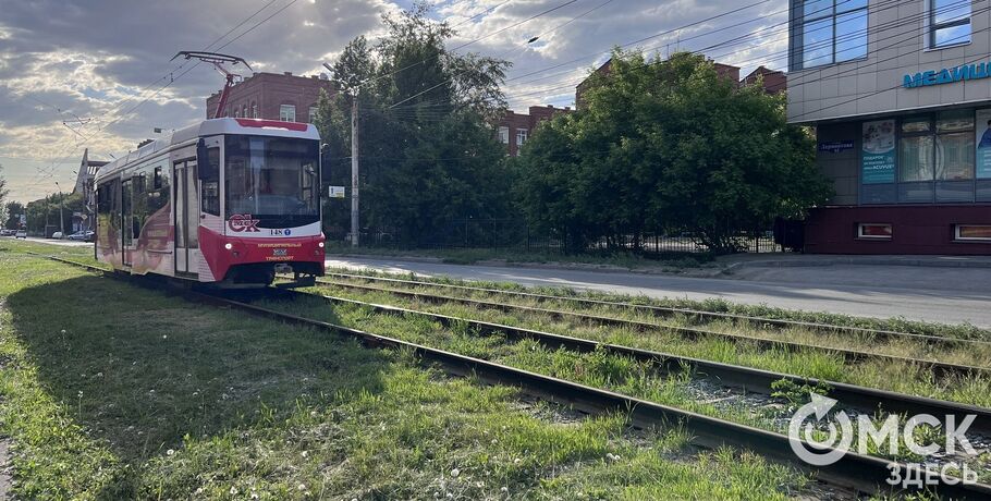 По омским рельсам впервые проедет музыкальный трамвай