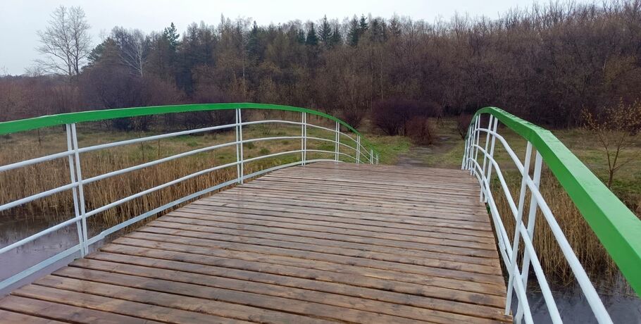 "Орочий" мост в парке Победы пережил ребрендинг