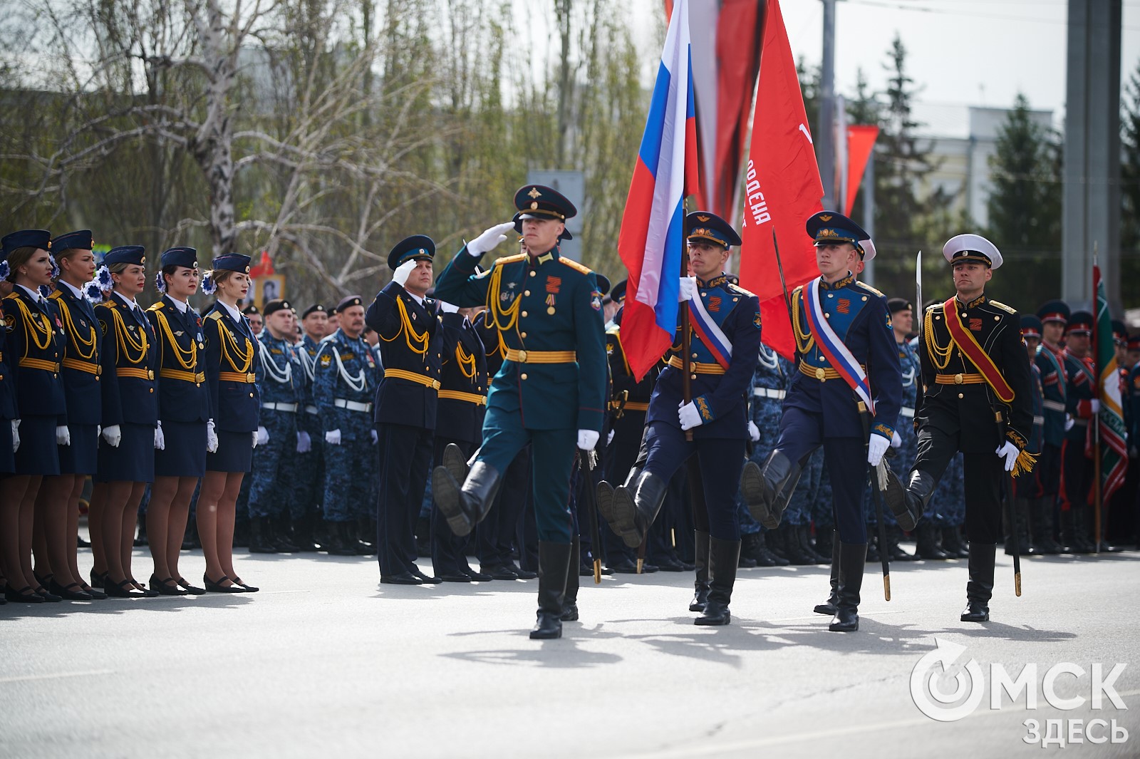 Парад Победы прошёл в Омске - Общество