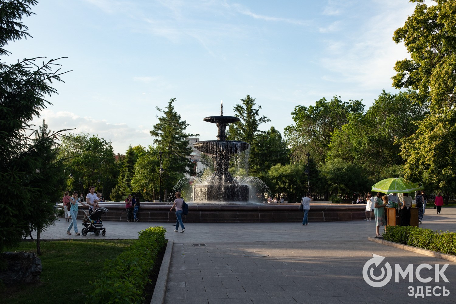 В омском сквере будут проходить концерты по пятницам - Свободное время