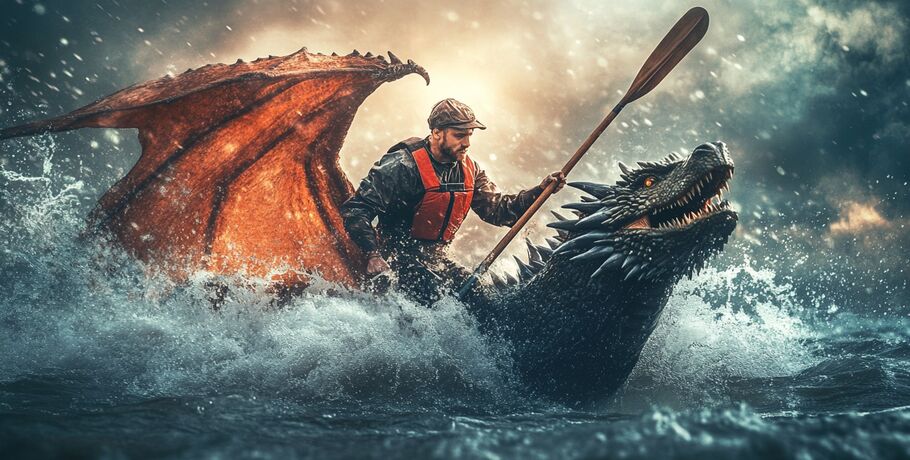 Омичи оседлали "Драконов" и съели 250 арбузов