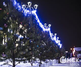 Омск к Новому году украсят 