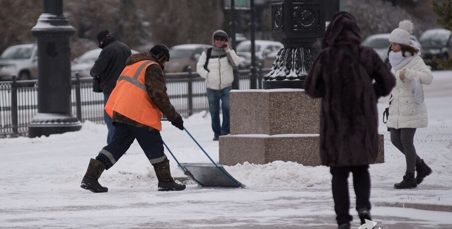 Аномальное тепло несёт в Омск мокрый снег