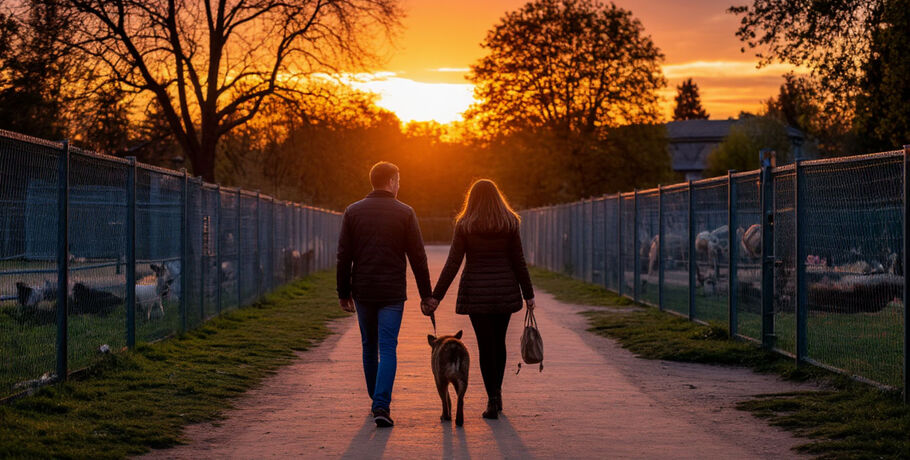 В Большеречье ждут гостей на прогулку среди клеток в тени угасающего дня