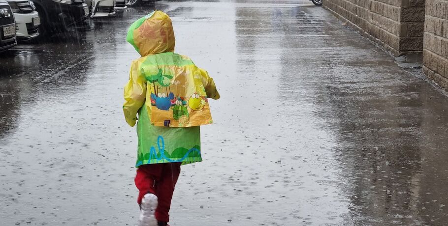 Омск "утонул" в аномальных дождях