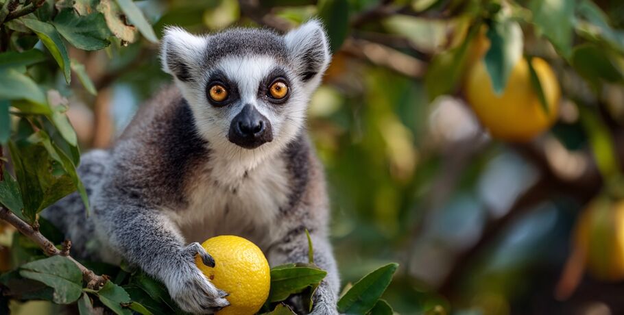Обитатели омского зоопарка скучают по лимонам среди экзотических плодов