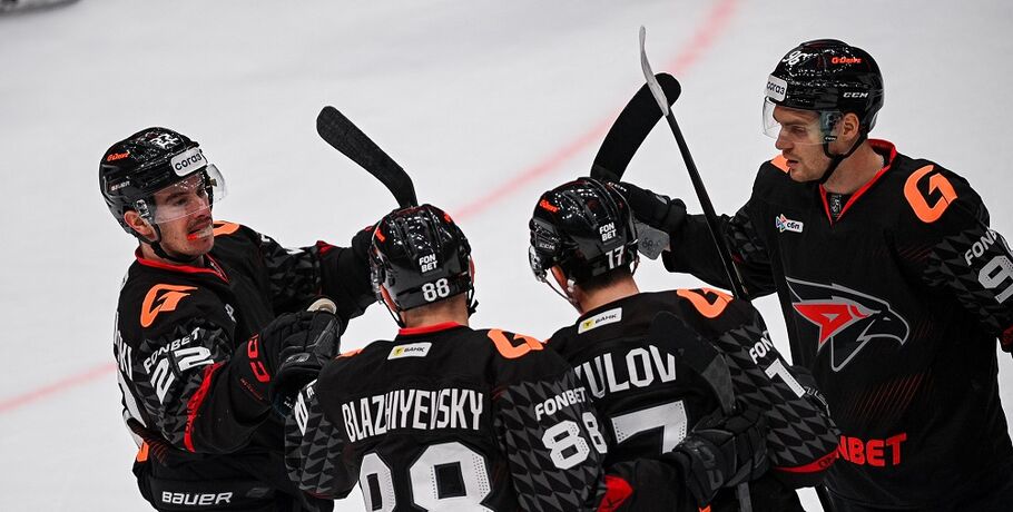 Три очка Окулова принесли "Авангарду" победу над "Барысом"