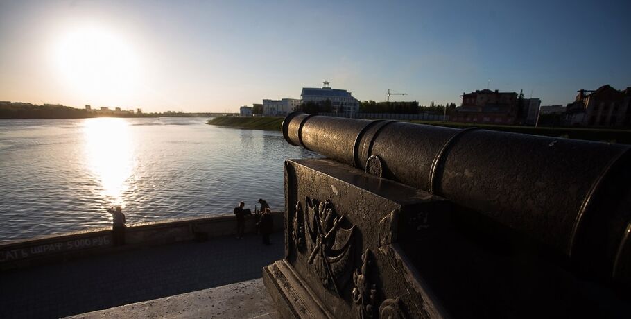 Пушку на слиянии двух омских рек отремонтируют