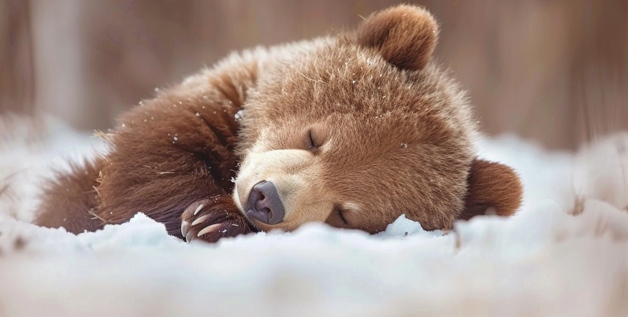 Медведицы Большереченского зоопарка залегли в спячку