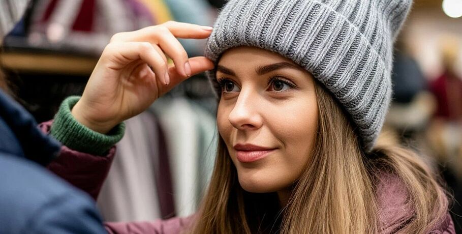 Не испортит причёску и согреет: выбираем шапку на зиму