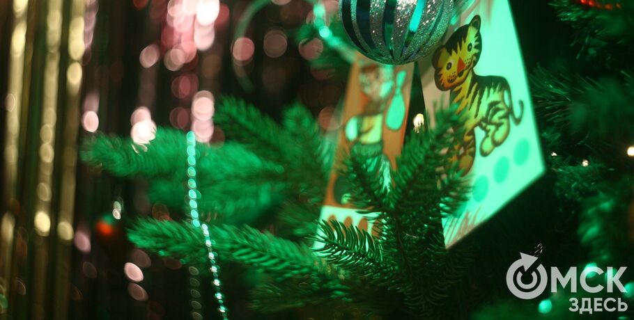 В Омске появился ящик для новогодних посланий зимним волшебникам