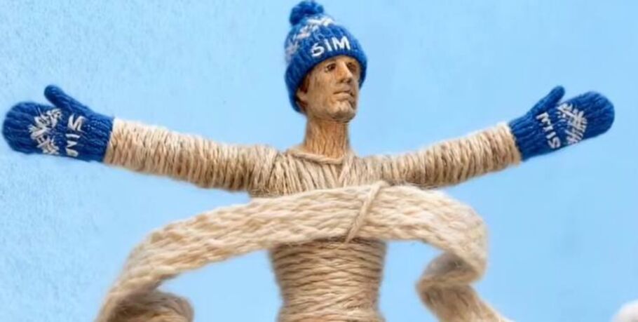 В Омске презентовали новые символы Рождественского полумарафона