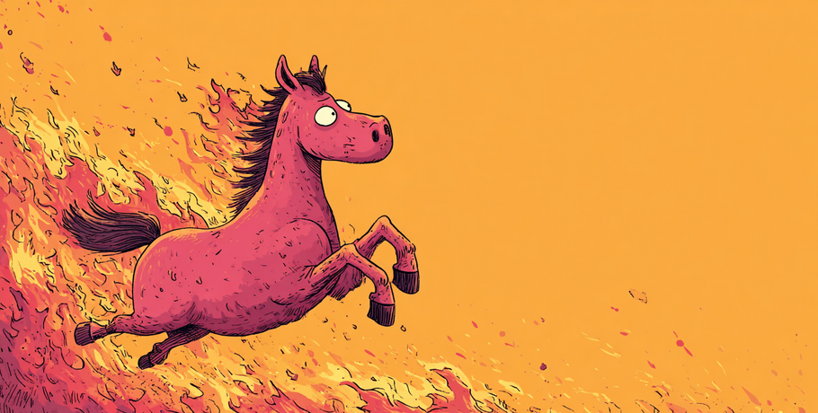 Галопом по страницам: найди лучший ракурс Огненного коня в книгах и стенах библиотеки