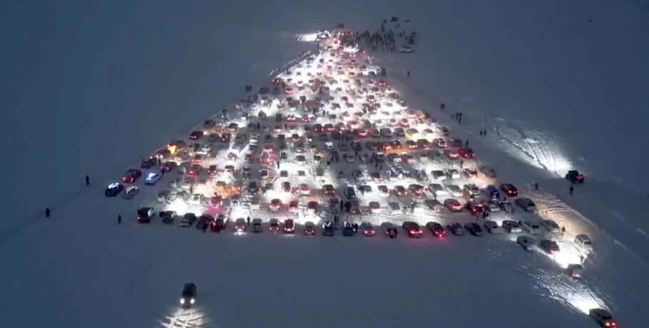 Кони на крышах, маршмеллоу на капотах. Как прошла омская "Автоёлка"