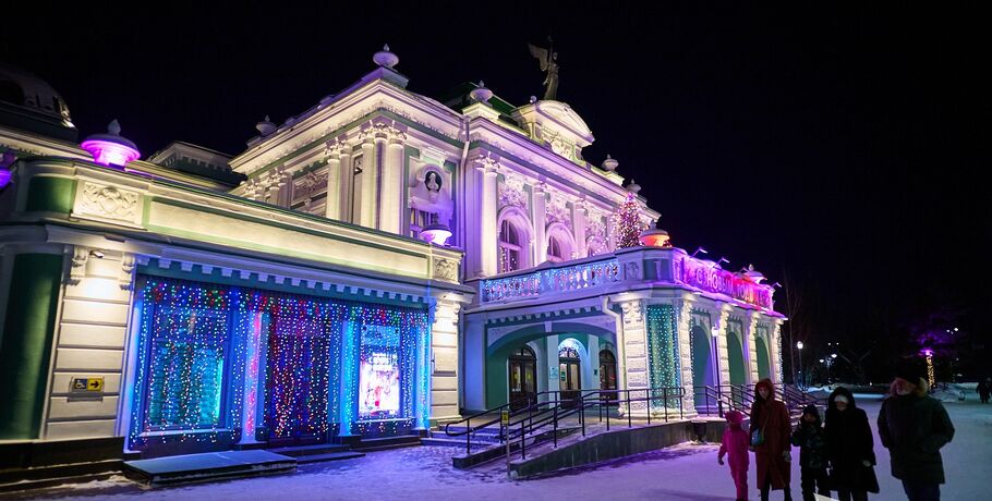 Взгляд сверху.&nbsp;До конца года планируется отремонтировать кровлю Омской драмы