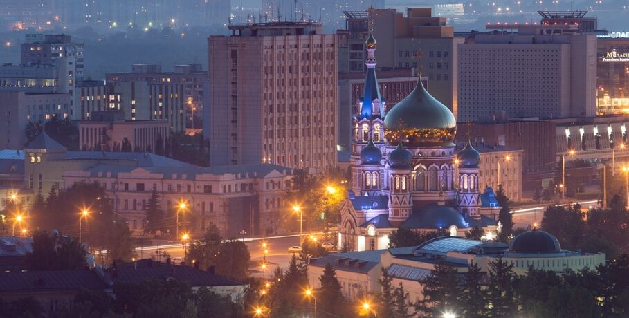 На полвека назад: каким увидел Омск фотоспутник 70-х годов