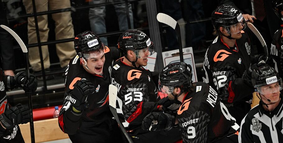 "Авангард" начал второй раунд Кубка Гагарина с крупной победы