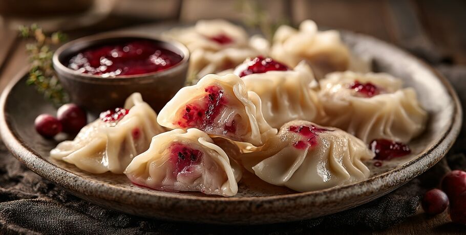 Холодец из рыбьей чешуи и пельмени с брусникой. Кухня сибирских чалдонов стала темой гастрошоу