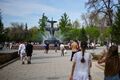 Первомай в Омске наполнился шумом городских фонтанов