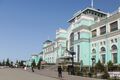 Привокзальная площадь в Омске стала холстом для тёплых эмоций
