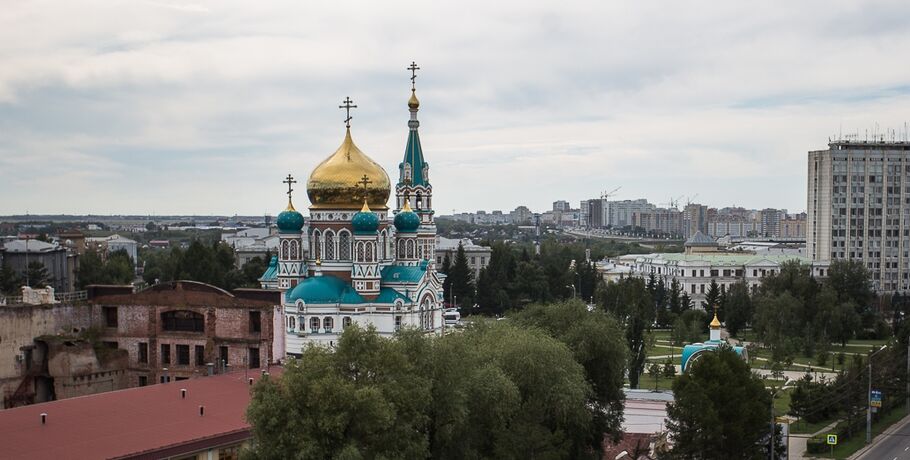 В Омске отметят 20-летие со дня воссоздания Успенского собора. Вспоминаем, как строили святыню