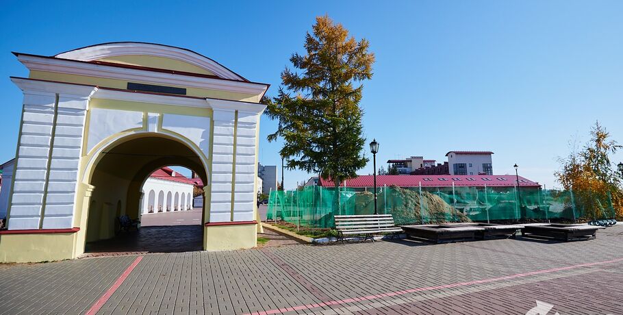 Обновление в Омской крепости завершится через месяц
