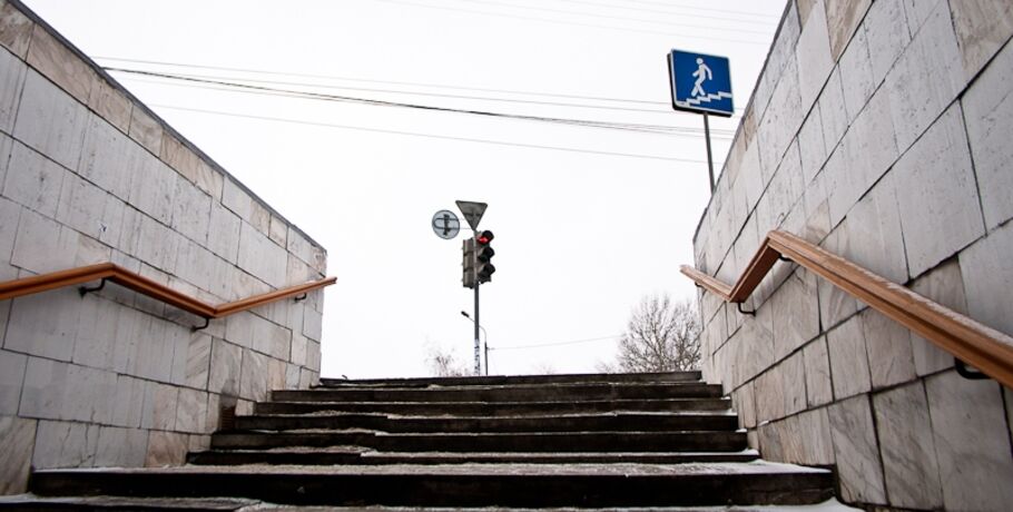 Птицы в голове. Переход у Омского цирка нанесли на "карту" искусств