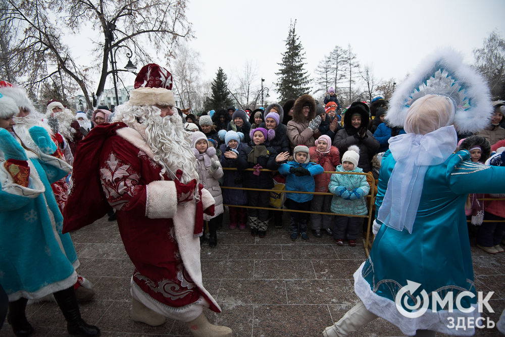 За две недели до Нового года в центре города собрались главные зимние волшебники. Фото: Илья Петров