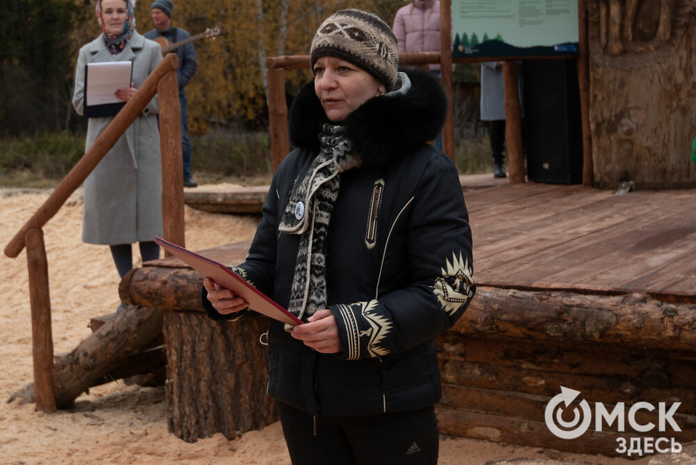 Открытие экотропы "Екатерининский бор" в Тарском районе. Фото: Илья Петров