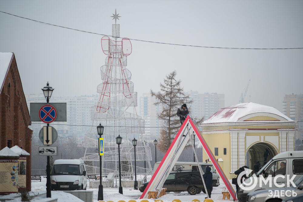 Омская крепость станет местом притяжения омичей в новогодние праздники . Фото: Илья Петров