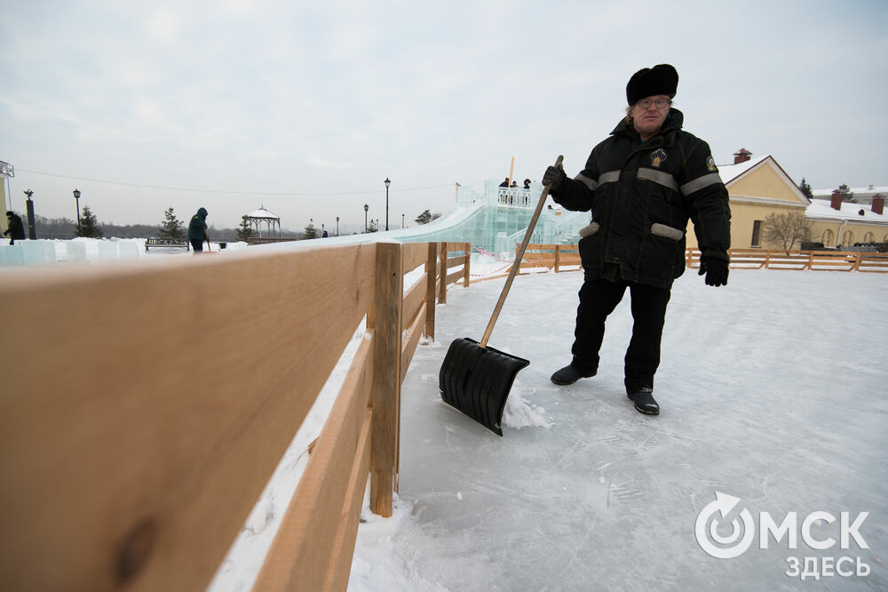 Омская крепость станет местом притяжения омичей в новогодние праздники . Фото: Илья Петров