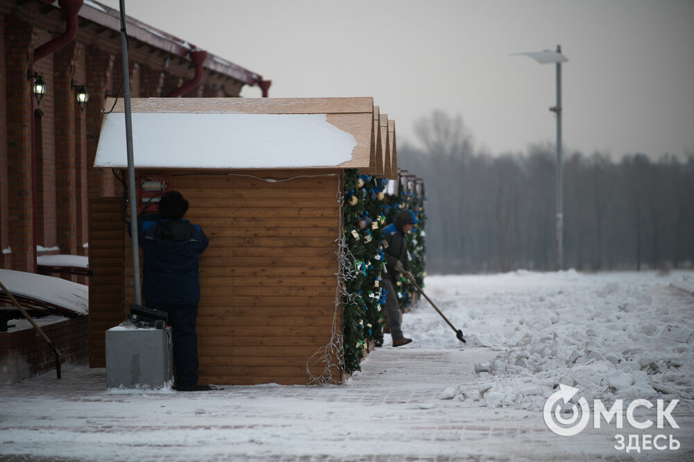 Омская крепость станет местом притяжения омичей в новогодние праздники . Фото: Илья Петров