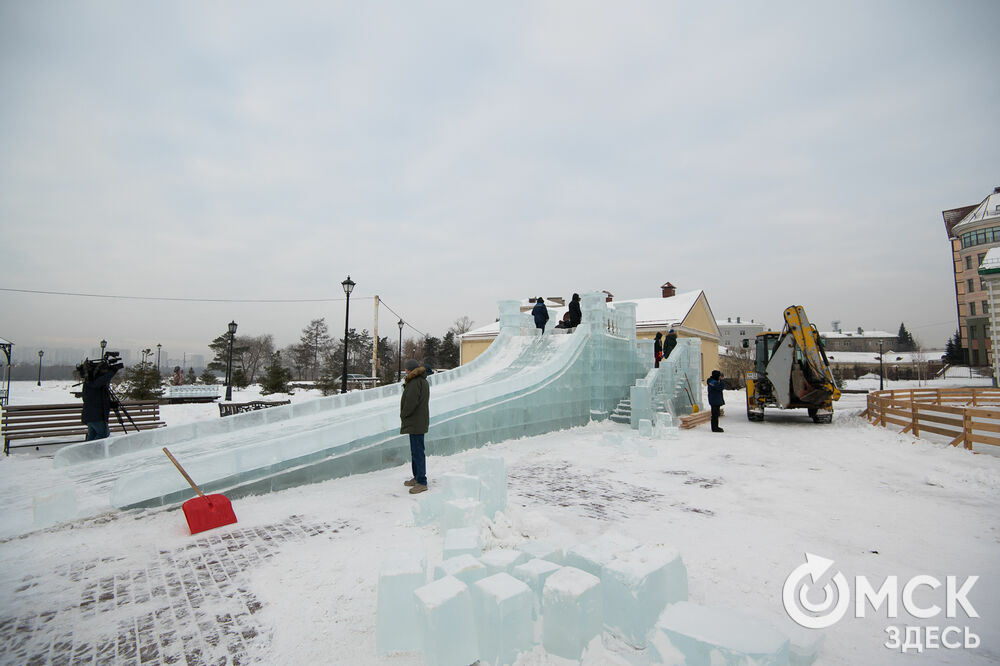 Омская крепость станет местом притяжения омичей в новогодние праздники . Фото: Илья Петров