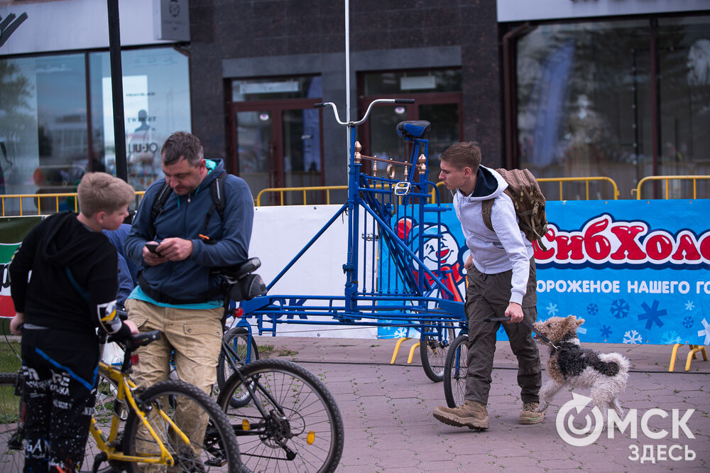 Взрослые, дети и колясочники - тысячи омичей приняли участие в "ВелоОмск - 2022" им. В.М. Соколова. Фото: Илья Петров
