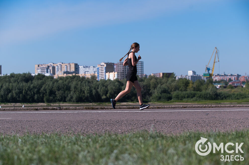 6 августа на Соборной площади стартовал Сибирский международный марафон-2022. Подробнее здесь . Фото: Илья Петров