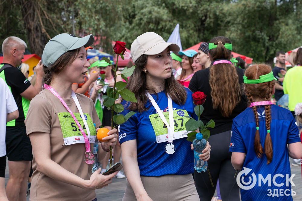 18 июня в парке "Зелёный остров" состоялся ежегодный праздник бега - "Цветочный забег". Фото: Елизавета Медведева